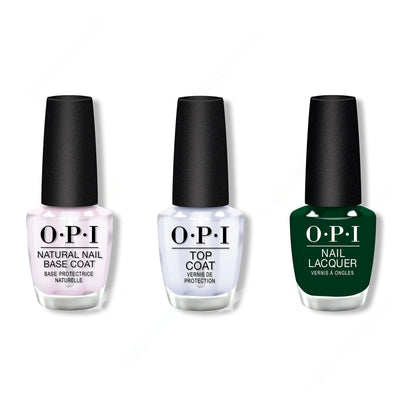 OPI - Nail Lacquer Combo - Base, Top & Midnight Snacc - Nail Lacquer at Beyond Polish