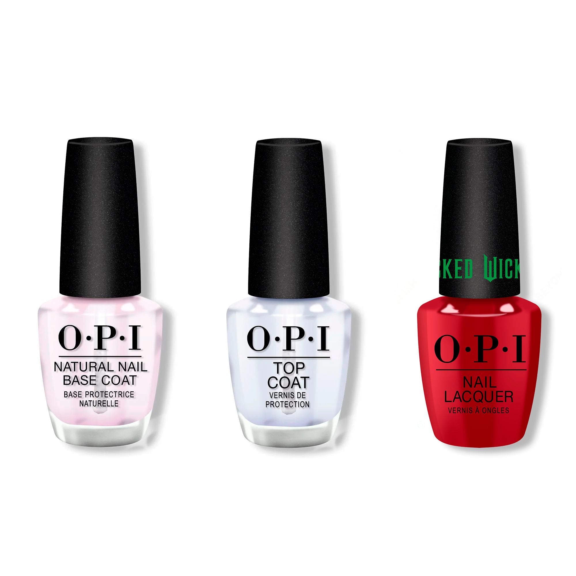 OPI - Nail Lacquer Combo - Base, Top & Nessa-Ist Rose - Nail Lacquer at Beyond Polish