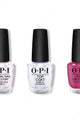 OPI - Nail Lacquer Combo - Base, Top & No Turning Back From Pink Street 0.5 oz - #NLL19 - Nail Lacquer at Beyond Polish