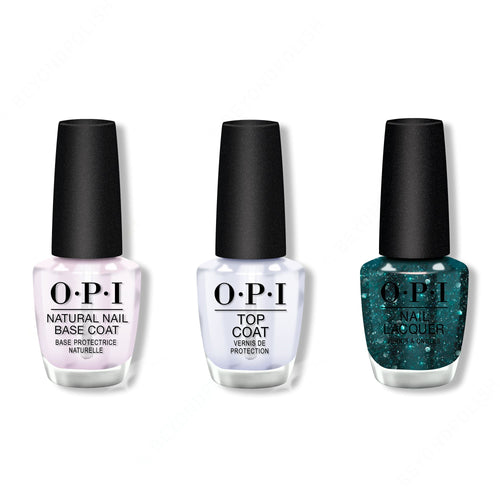 OPI - Nail Lacquer Combo - Base, Top & OPI'm a Gem