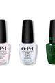 OPI - Nail Lacquer Combo - Base, Top & Ozitively Elphaba - Nail Lacquer at Beyond Polish