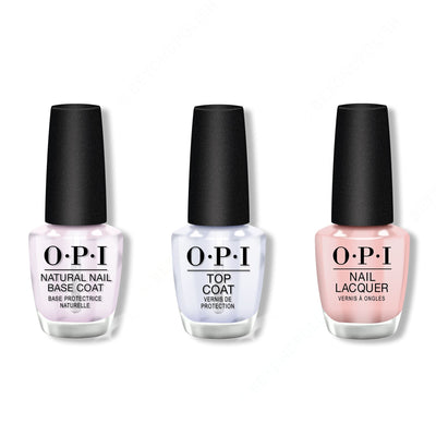 OPI - Nail Lacquer Combo - Base, Top & Passion 0.5 oz - #NLH19 - Nail Lacquer at Beyond Polish