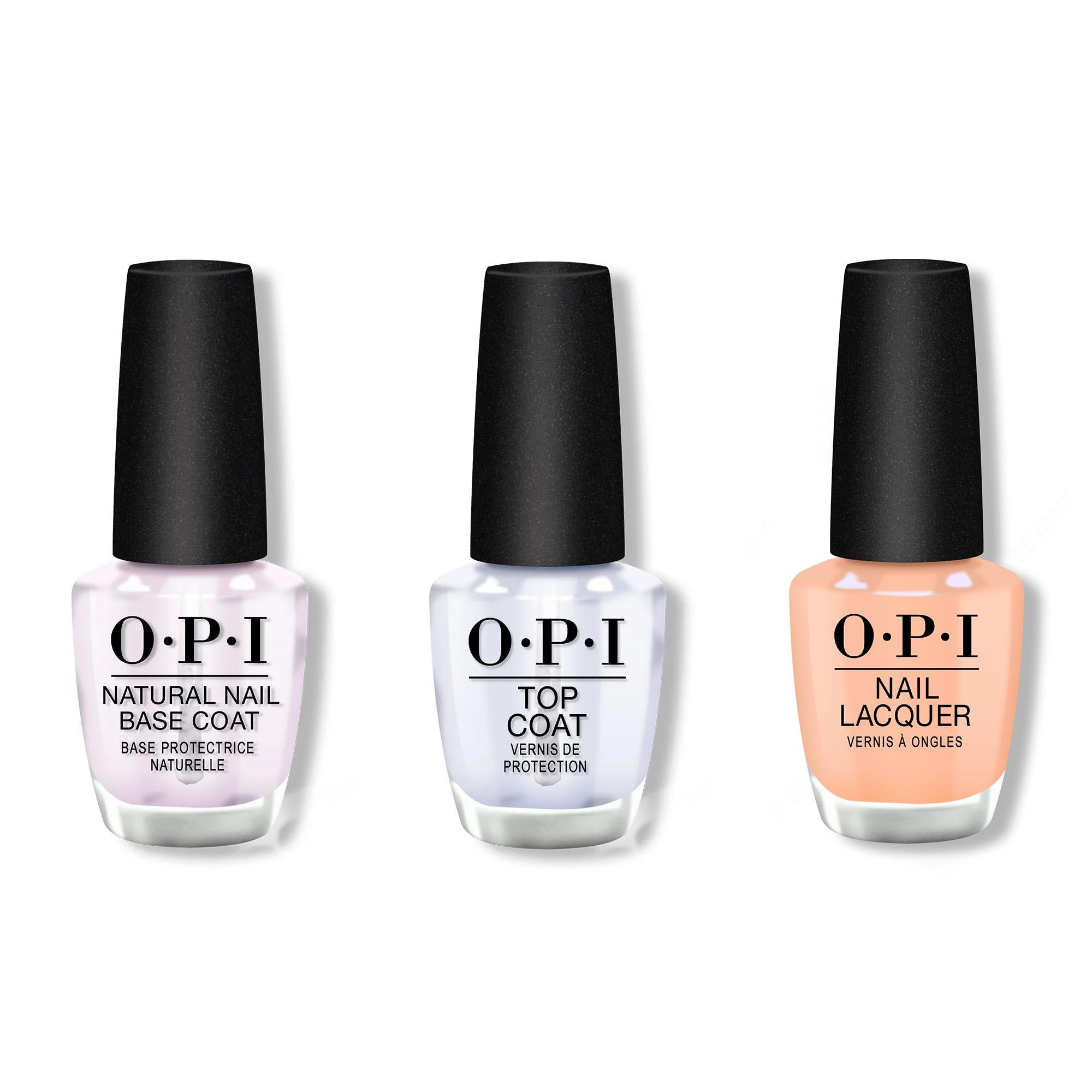 OPI - Nail Lacquer Combo - Base, Top & Pearl-Clutching Behavior - Nail Lacquer at Beyond Polish