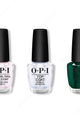 OPI - Nail Lacquer Combo - Base, Top & Peppermint Bark and Bite - Nail Lacquer at Beyond Polish