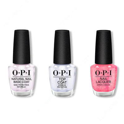 OPI - Nail Lacquer Combo - Base, Top & Pixel Dust - Nail Lacquer at Beyond Polish