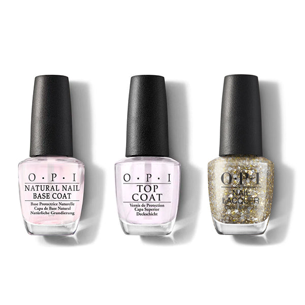 OPI - Nail Lacquer Combo - Base, Top & Pop the Baubles - Nail Lacquer at Beyond Polish