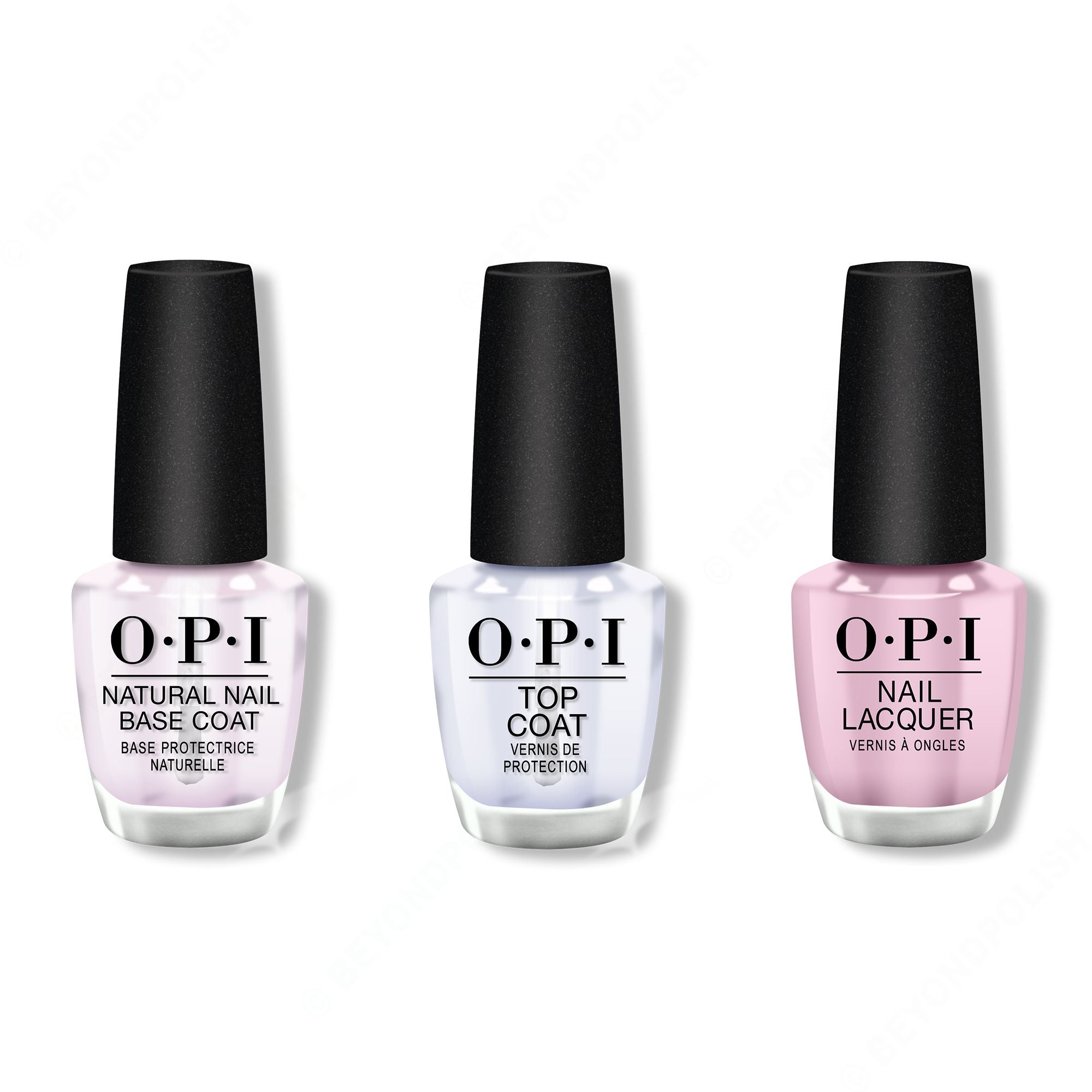 OPI - Nail Lacquer Combo - Base, Top & Purple Palazzo Pants 0.5 oz - #NLV34 - Nail Lacquer at Beyond Polish