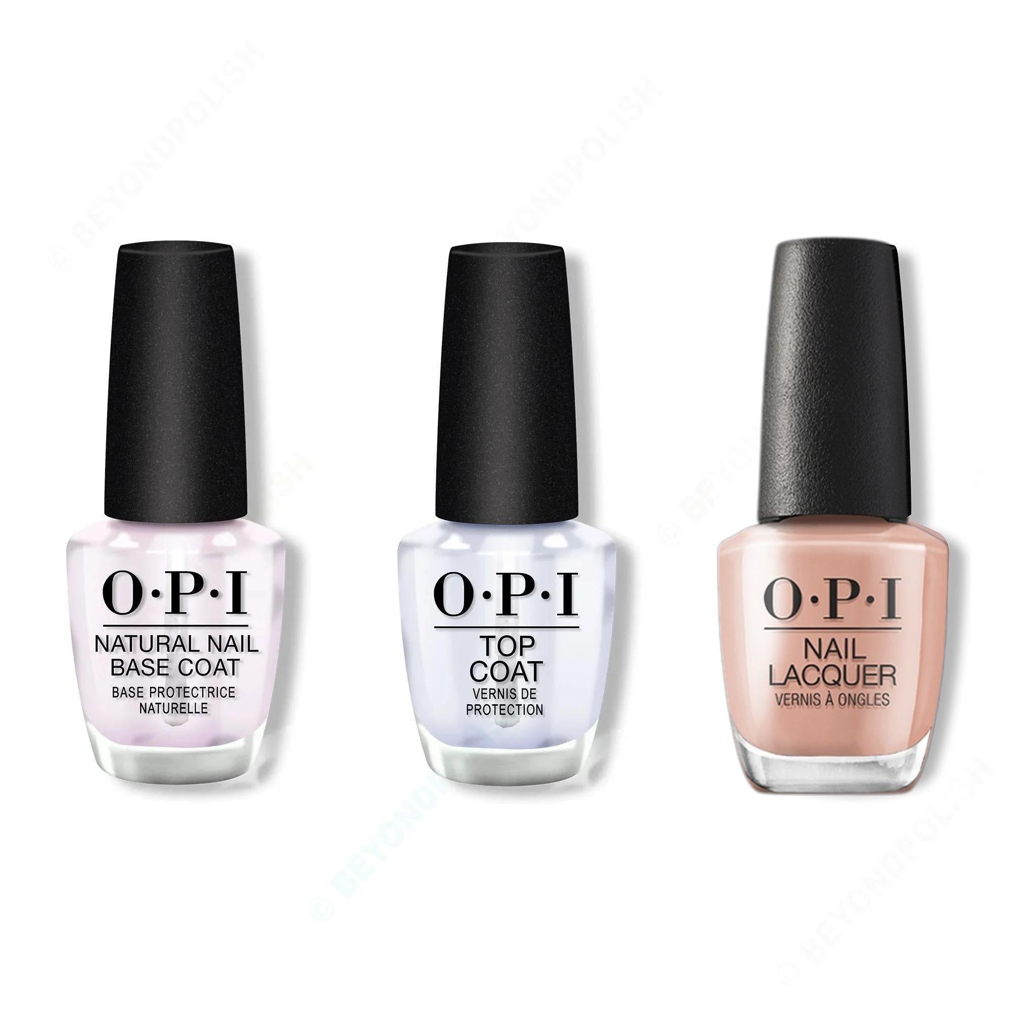 OPI - Nail Lacquer Combo - Base, Top & Put It in Airplane Mode - OPIcons Spring 2026 - Nail Lacquer at Beyond Polish