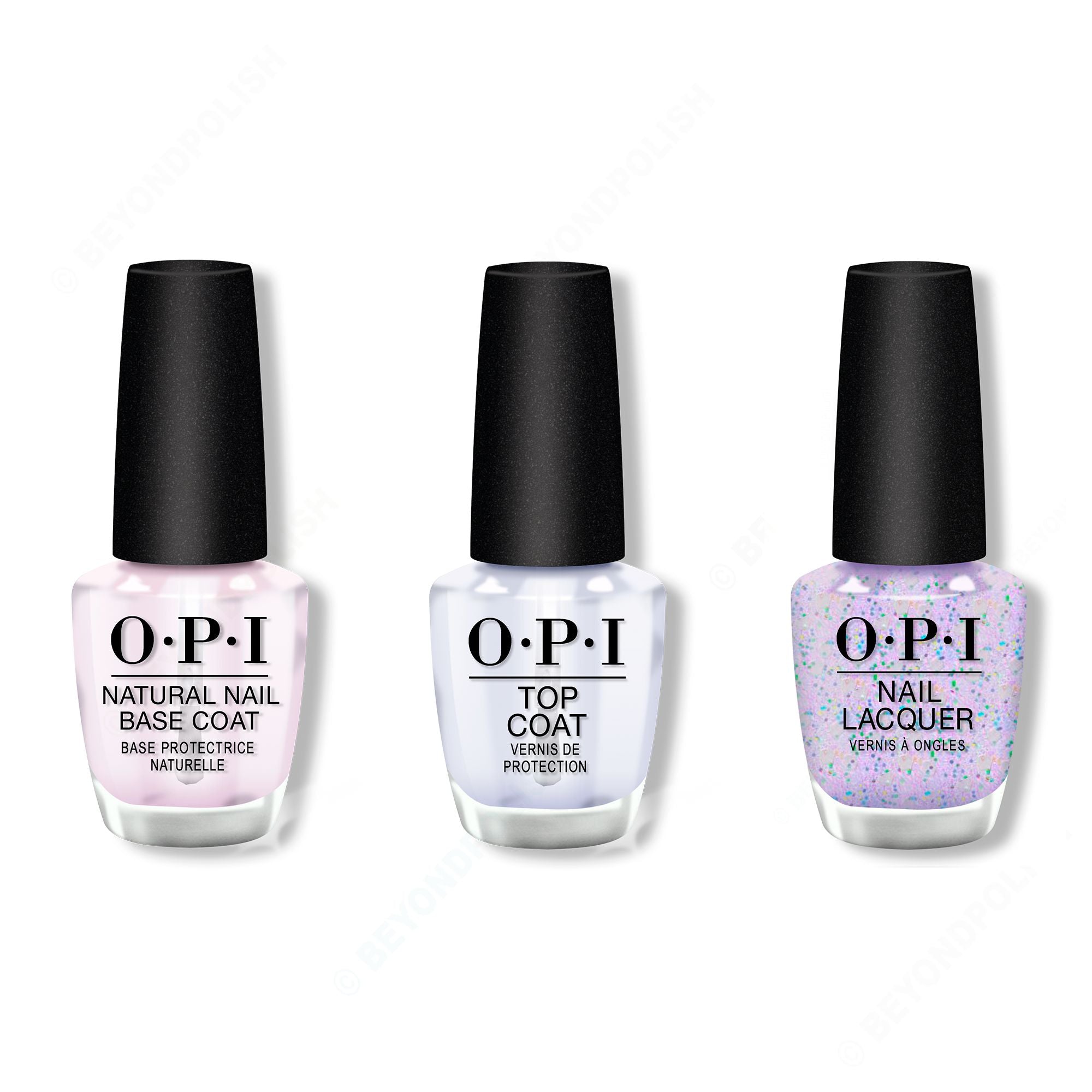 OPI - Nail Lacquer Combo - Base, Top & Put On Something Ice - Nail Lacquer at Beyond Polish