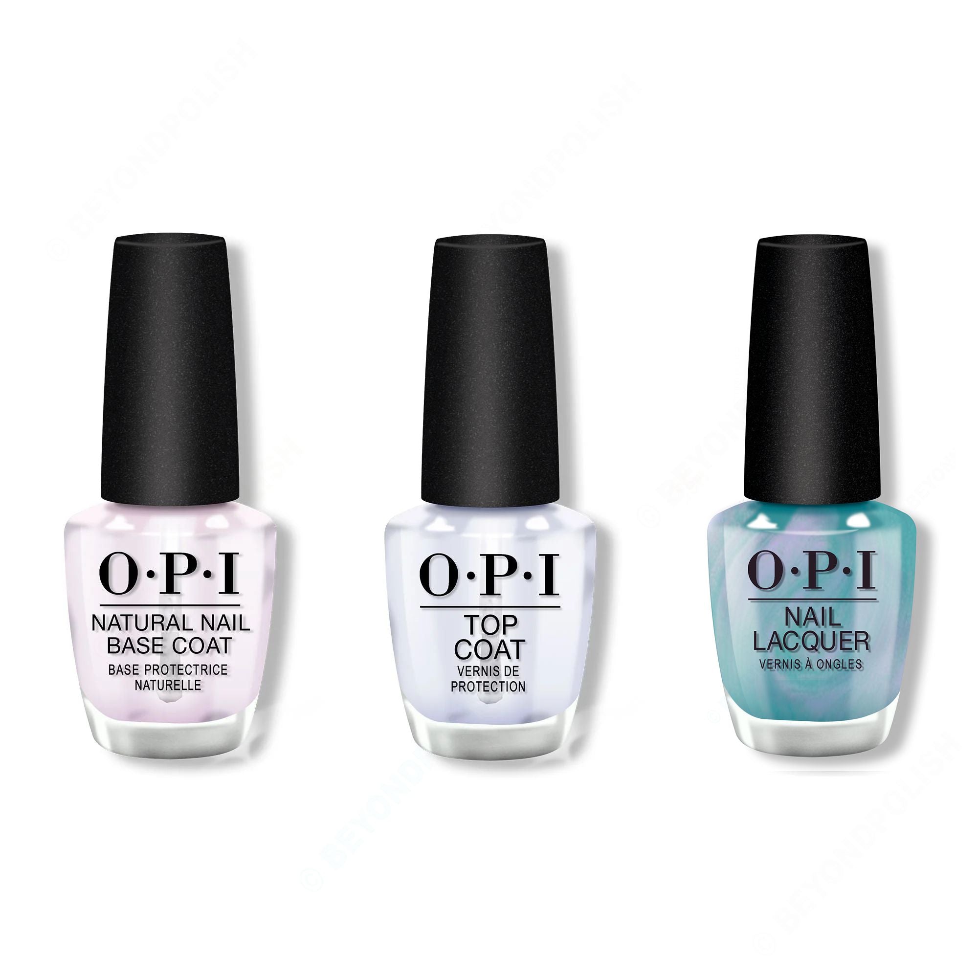 OPI - Nail Lacquer Combo - Base, Top & Reality Check Ya Out - Nail Lacquer at Beyond Polish