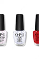 OPI - Nail Lacquer Combo - Base, Top & Red Heads Ahead 0.5 oz - #NLU13 - Nail Lacquer at Beyond Polish