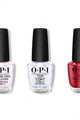 OPI - Nail Lacquer Combo - Base, Top & Red Hot Rio 0.5 oz - #NLA70 - Nail Lacquer at Beyond Polish