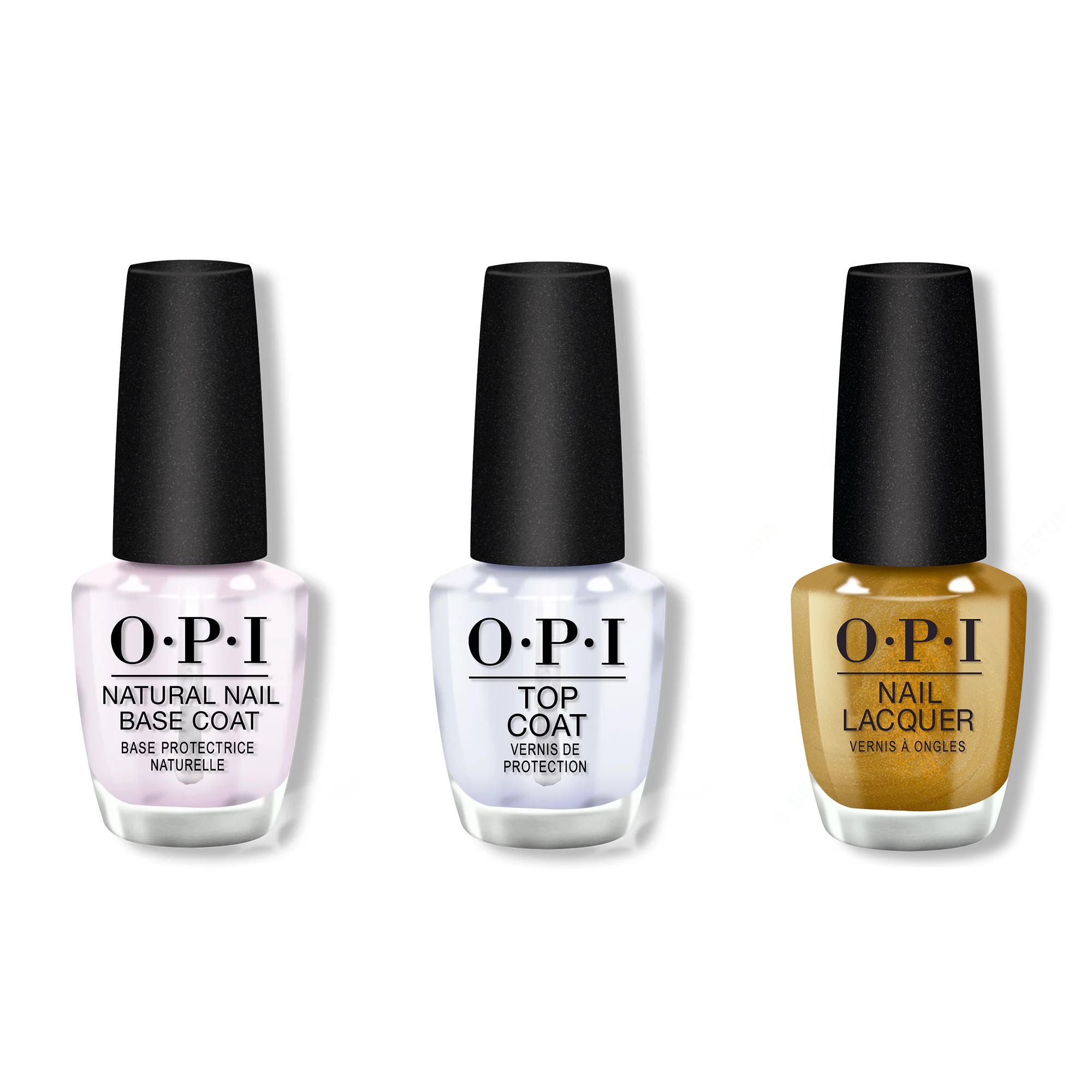 OPI - Nail Lacquer Combo - Base, Top & SaTURN Me On - Nail Lacquer at Beyond Polish