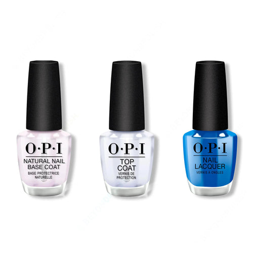 OPI - Nail Lacquer Combo - Base, Top & Sea-Ze the Day