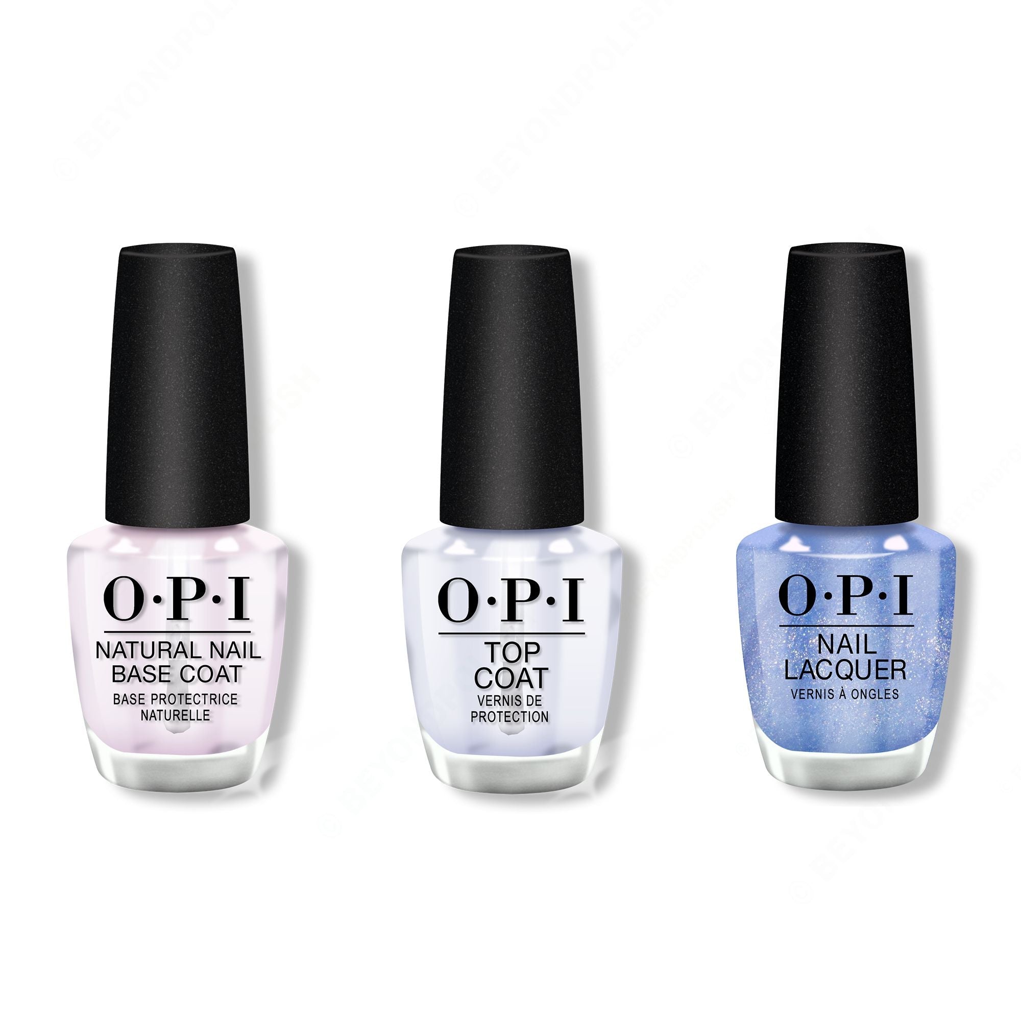 OPI - Nail Lacquer Combo - Base, Top & Show Us Your Tips! 0.5 oz - #NLN62 - Nail Lacquer at Beyond Polish