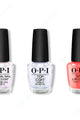 OPI - Nail Lacquer Combo - Base, Top & Shrimp Cocktail - OPIcons Spring 2026 - Nail Lacquer at Beyond Polish