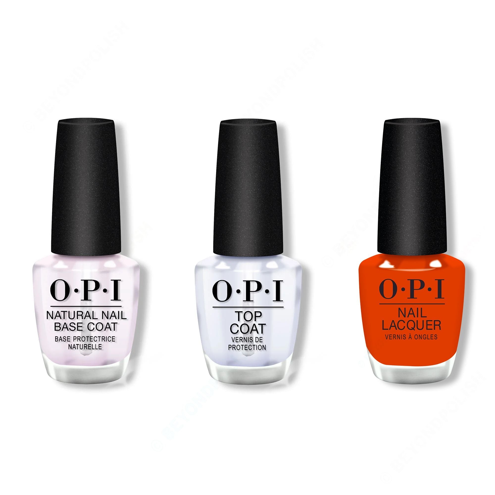 OPI - Nail Lacquer Combo - Base, Top & Stop At Nothin' - Nail Lacquer at Beyond Polish