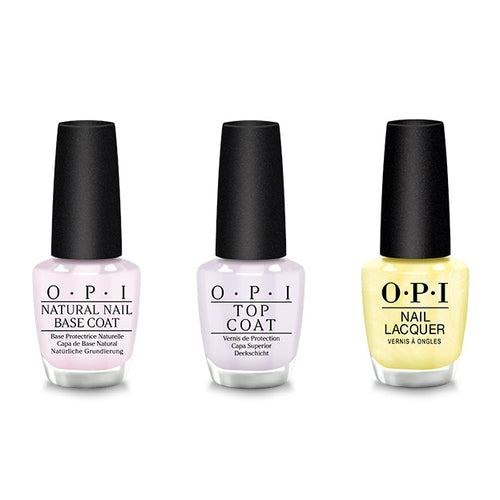 OPI - Nail Lacquer Combo - Base, Top & Sunscreening My Calls