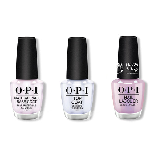 OPI - Nail Lacquer Combo - Base, Top & Supercute Color