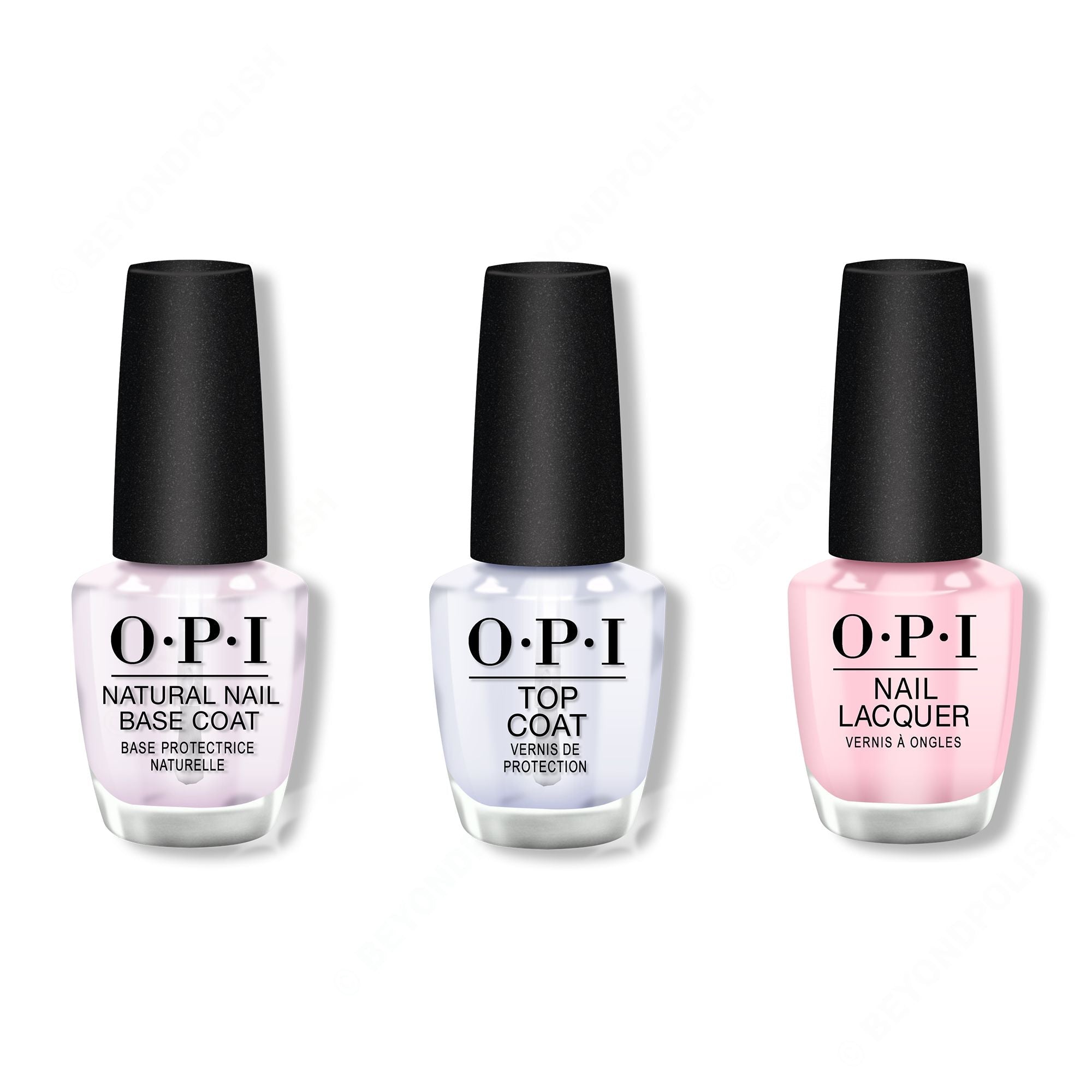 OPI - Nail Lacquer Combo - Base, Top & Suzi Shops & Island Hops 0.5 oz - #NLH71 - Nail Lacquer at Beyond Polish