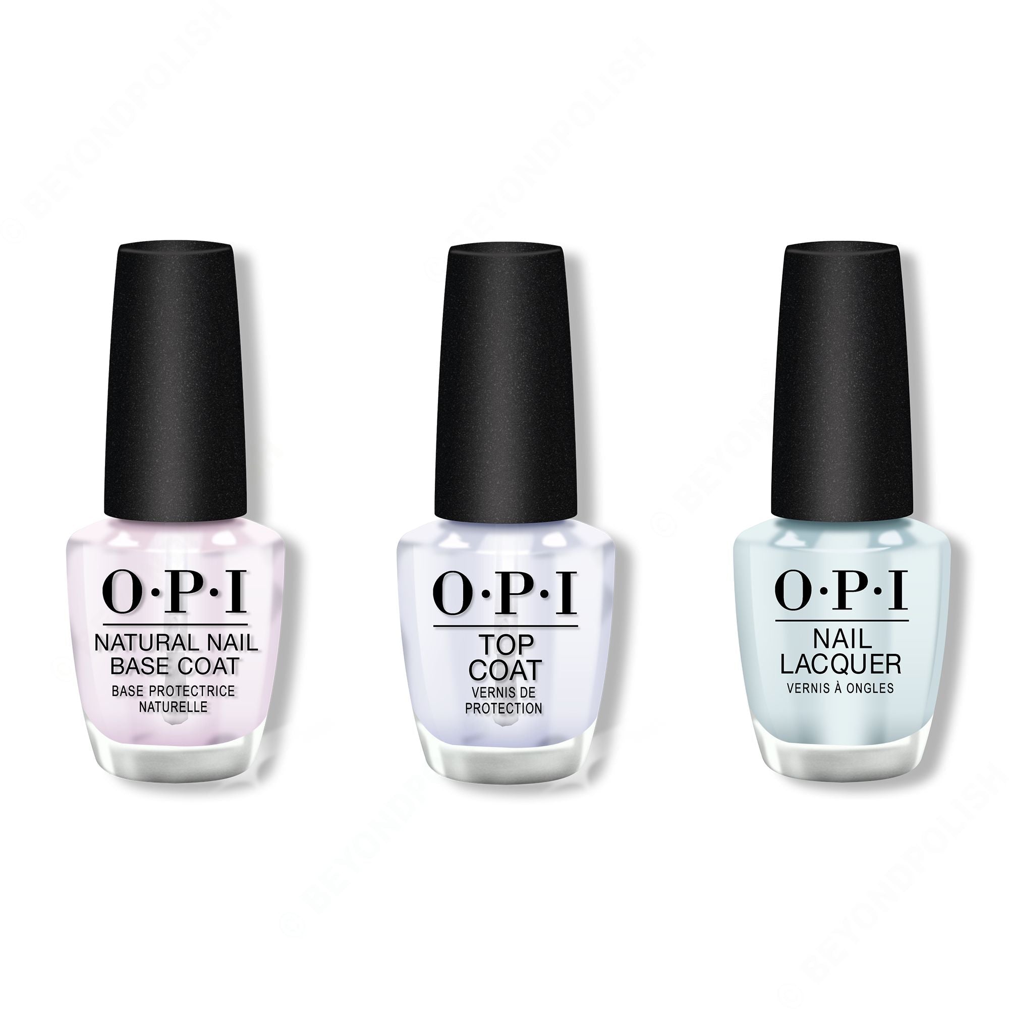 OPI - Nail Lacquer Combo - Base, Top & Suzi Without a Paddle 0.5 oz - #NLF88 - Nail Lacquer at Beyond Polish