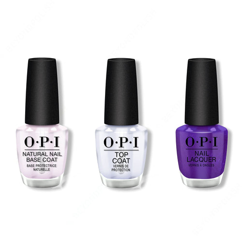 OPI - Nail Lacquer Combo - Base, Top & The Sound of Vibrance