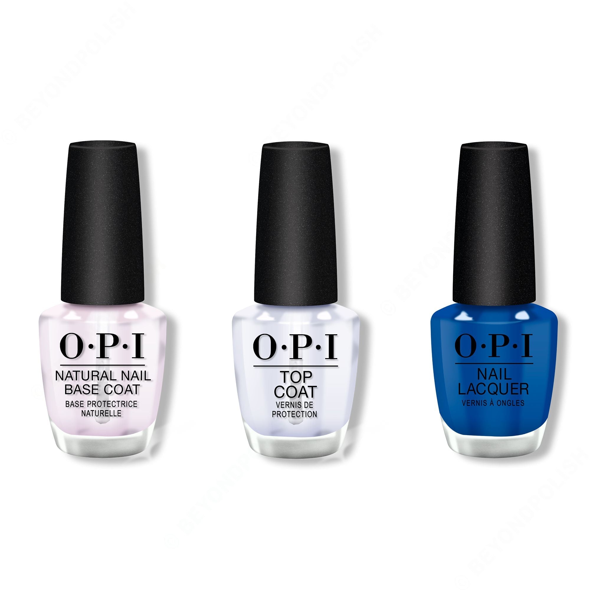 OPI - Nail Lacquer Combo - Base, Top & Tile Art to Warm Your Heart 0.5 oz - #NLL25 - Nail Lacquer at Beyond Polish
