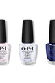 OPI - Nail Lacquer Combo - Base, Top & Yoga-ta Get this Blue! 0.5 oz - #NLI47 - Nail Lacquer at Beyond Polish