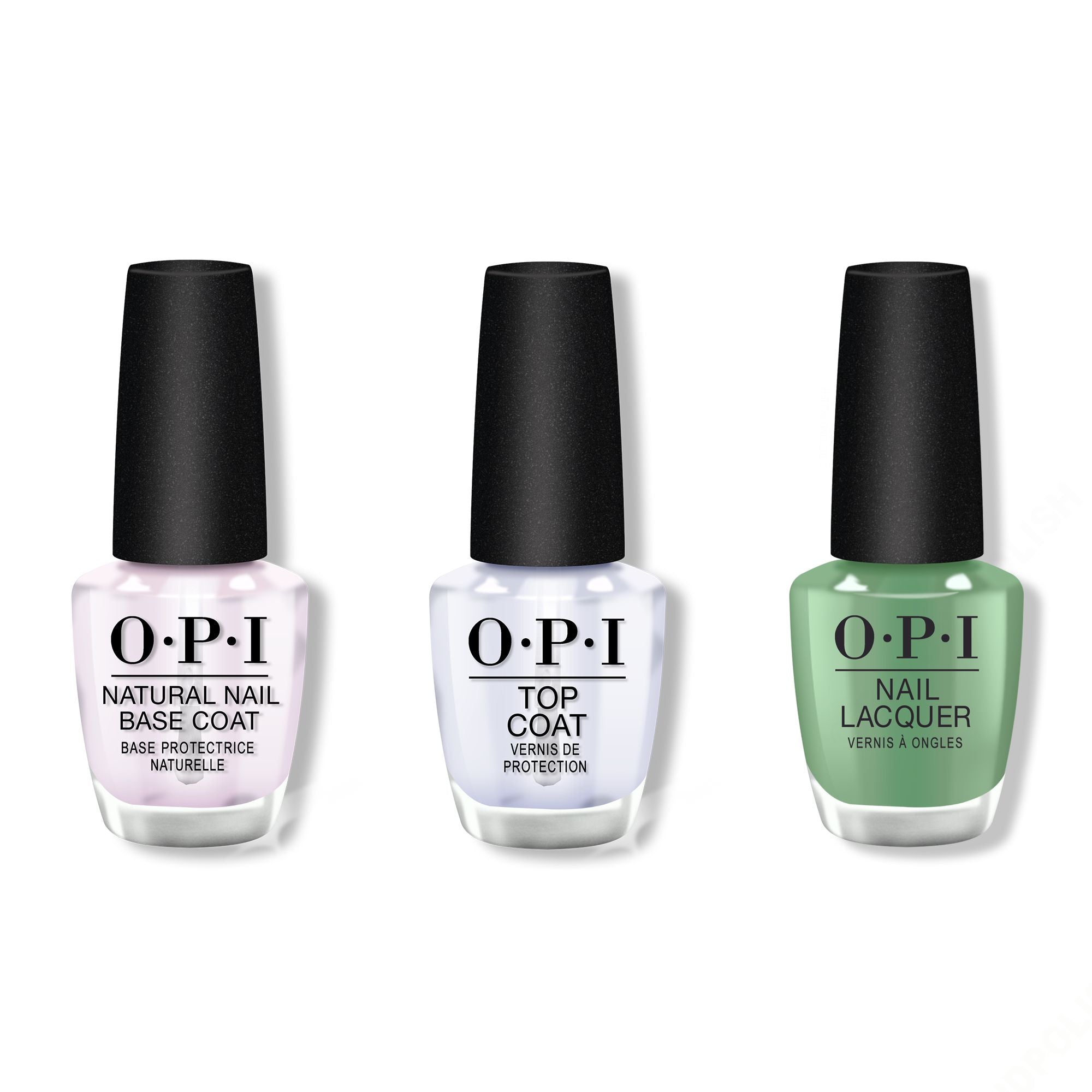 OPI - Nail Lacquer Combo - Base, Top & $elf Made - Nail Lacquer at Beyond Polish