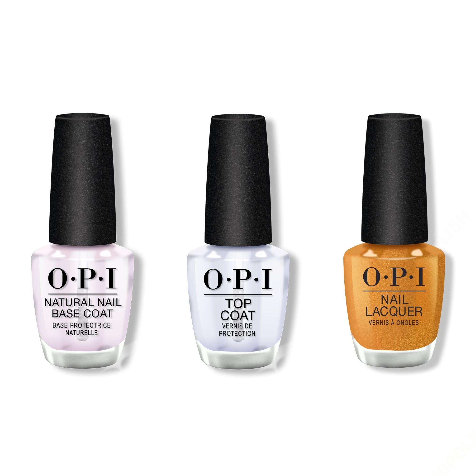 OPI - Nail Lacquer Combo - Base, Top & gLITer - Nail Lacquer at Beyond Polish