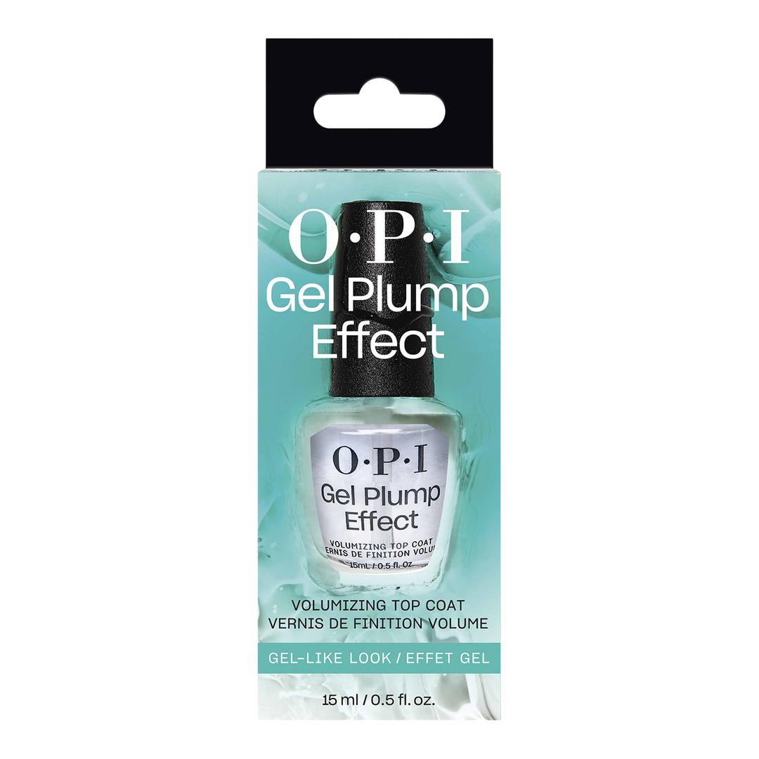OPI Nail Lacquer - Gel Plump Effect Top Coat 0.5 oz - Top & Base Coats at Beyond Polish