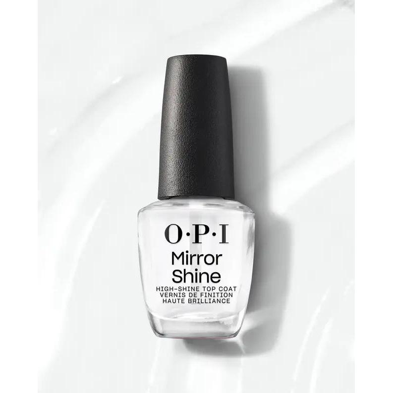 OPI Nail Lacquer - Mirror Shine Top Coat 0.5 oz - Top & Base Coats at Beyond Polish