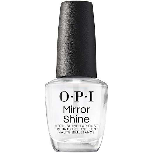 OPI Nail Lacquer - Mirror Shine Top Coat 0.5 oz - Top & Base Coats at Beyond Polish