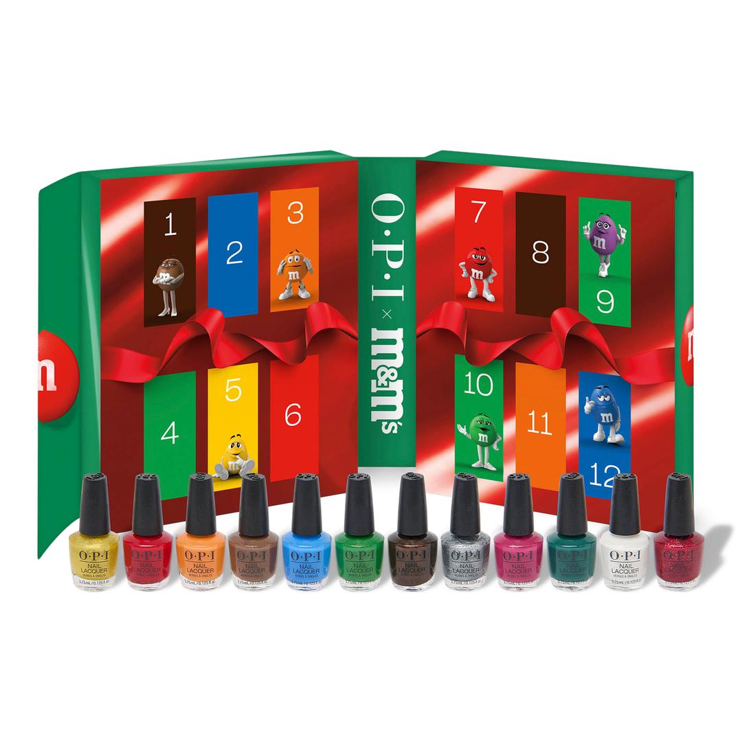 OPI - Nail Lacquer - OPI x M&M's Holiday 2026 - 12pc Mini-Pack Collection 0.125 oz - Nail Lacquer at Beyond Polish