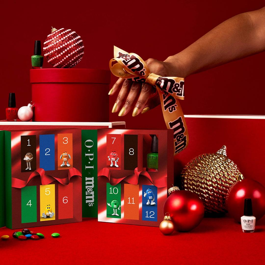 OPI - Nail Lacquer - OPI x M&M's Holiday 2026 - 12pc Mini-Pack Collection 0.125 oz - Nail Lacquer at Beyond Polish