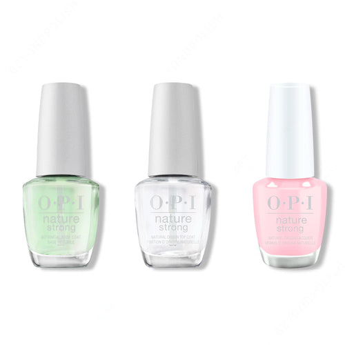 OPI - Nature Strong Combo - Base, Top & Blossom Into Awesome