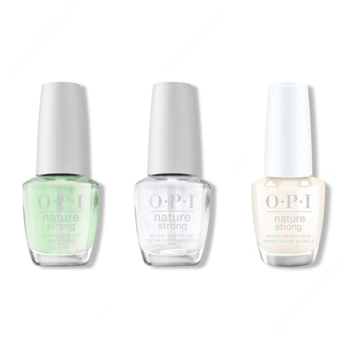 OPI - Nature Strong Combo - Base, Top & Cauliflower Power