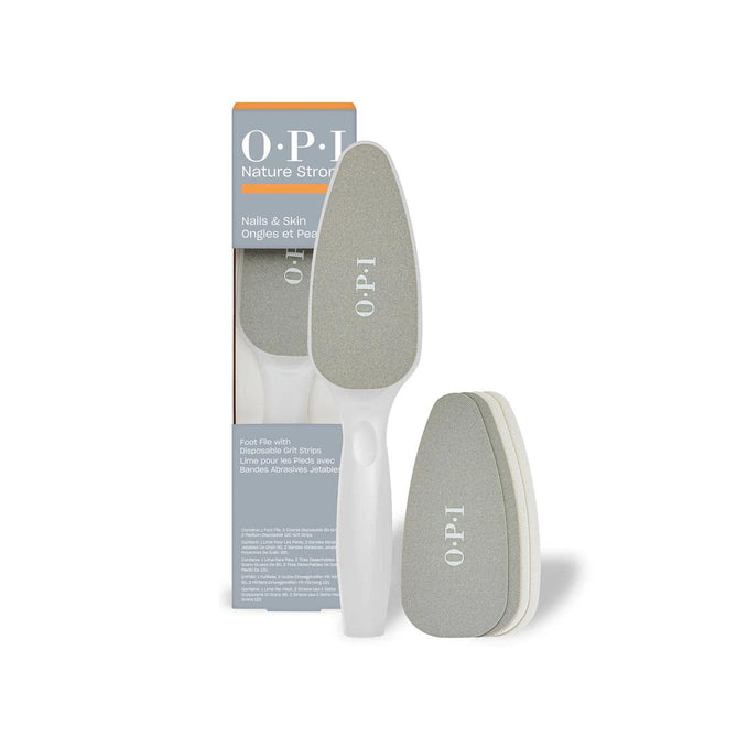 OPI - Nature Strong - Dual Sided Foot File with Disposable Grit 1pc - Manicure & Pedicure Tools at Beyond Polish
