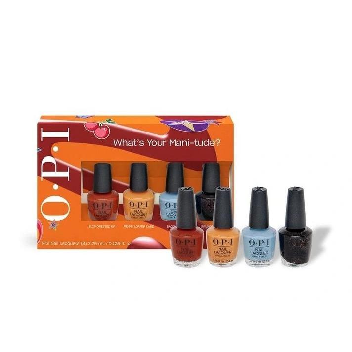 OPI - What's Your Mani‑tude Nail Lacquer 4pc Mini-Pack - Nail Lacquer at Beyond Polish