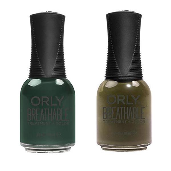 Orly - Breathable Combo – Pine-ing For You & Don’t Leaf Me Hanging - Nail Lacquer at Beyond Polish