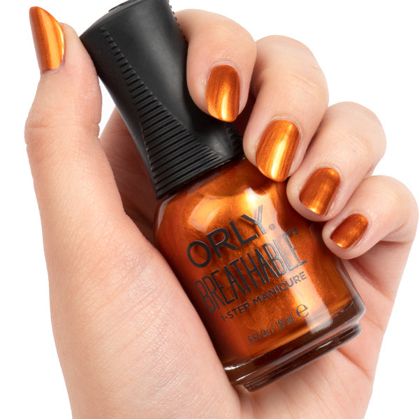 Orly Nail Lacquer Breathable - Light My (Camp)Fire & Cran-Barely Believe It - Nail Lacquer at Beyond Polish
