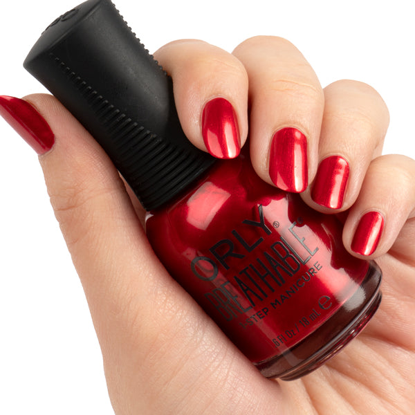Orly Nail Lacquer Breathable - Light My (Camp)Fire & Cran-Barely Believe It - Nail Lacquer at Beyond Polish