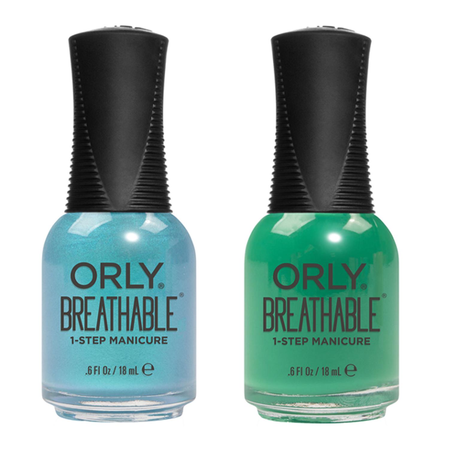 Orly Nail Lacquer Breathable - Surf's You Right & Frond Of You - Nail Lacquer at Beyond Polish