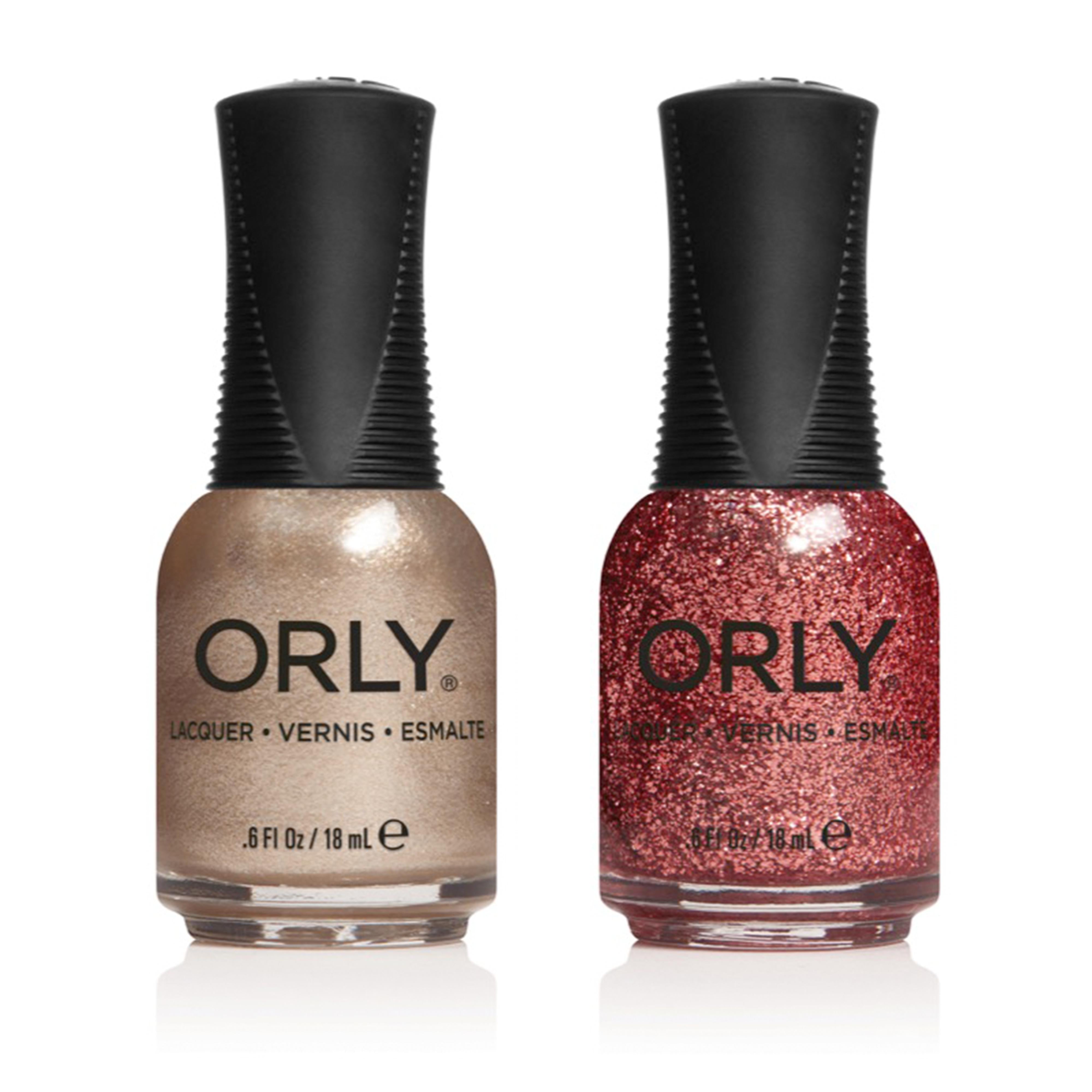 Orly - Nail Lacquer Combo - Gilded Glow & Frost Smitten - Nail Lacquer at Beyond Polish