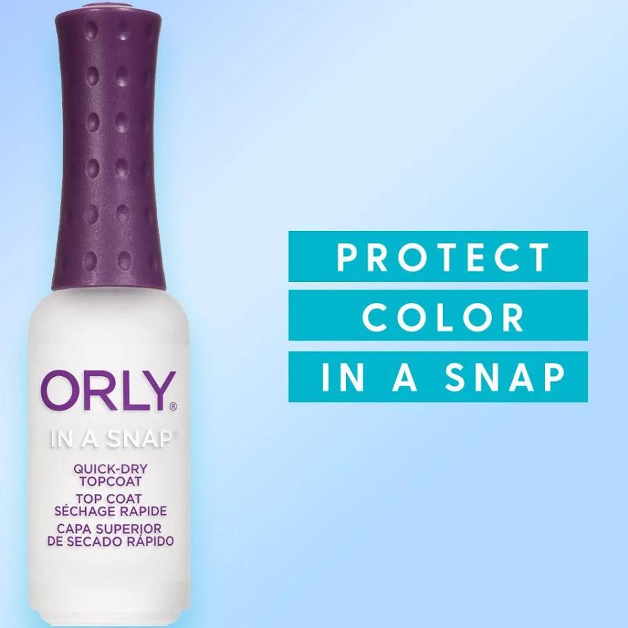 Orly - Quick Dry - In-A-Snap 0.3 oz - Top & Base Coats at Beyond Polish