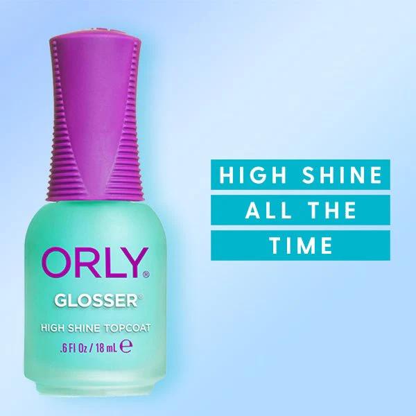 Orly Topcoat - Glosser .6 oz - #24210 - Top & Base Coats at Beyond Polish