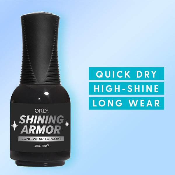 Orly Topcoat - Shining Armor Long Wear - #2410001 - Top & Base Coats at Beyond Polish