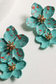 Painted Petals Drop Earrings - Earrings at Beyond Polish