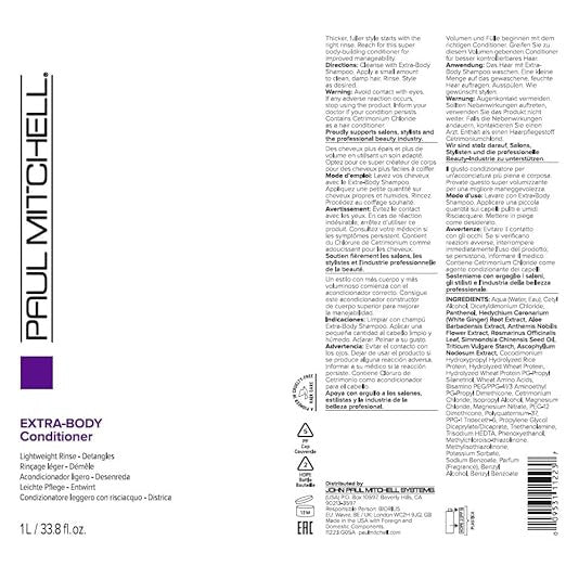 Paul Mitchell - Extra-Body Conditioner 33.8 oz - Hair at Beyond Polish