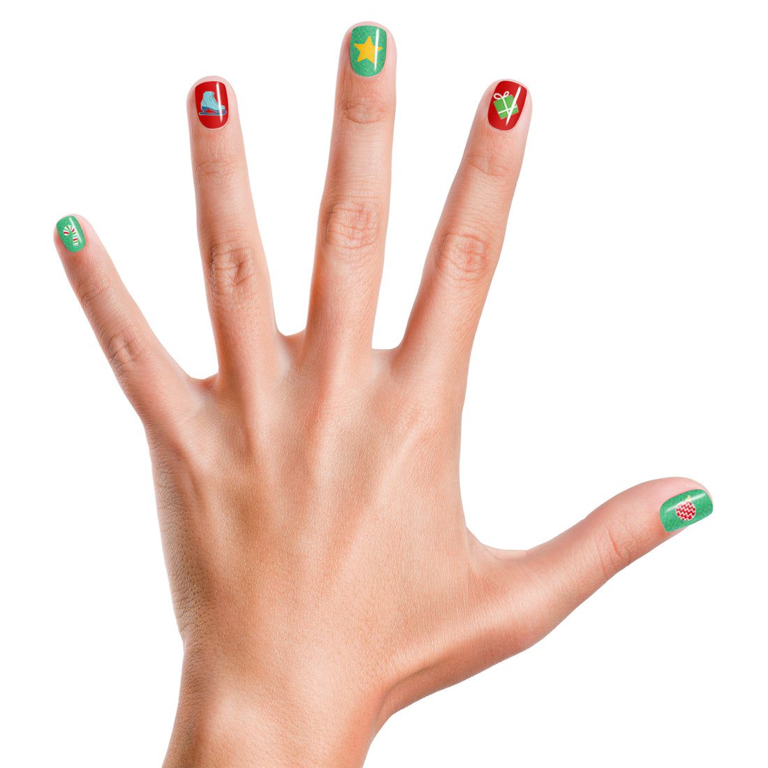 Piggy Paint - Christmas Cutie Nail Art - Nail Art at Beyond Polish
